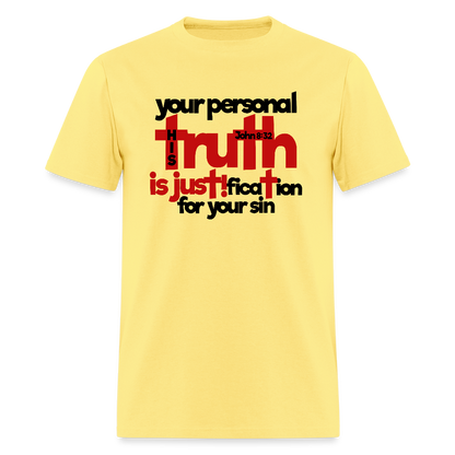 Your Personal Truth - cornsilk