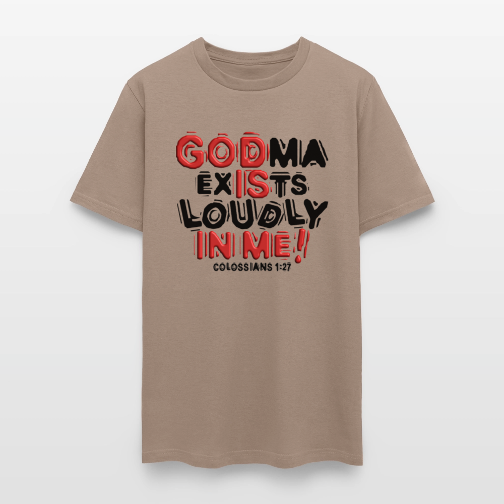 Godma Exists Loudly In Me - brown savana