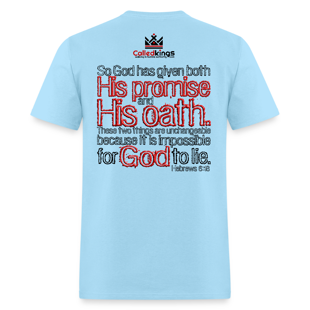 God Can't Lie - powder blue
