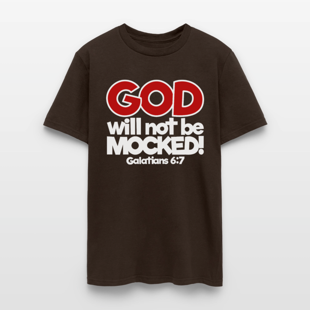 God Will Not Be Mocked - brown