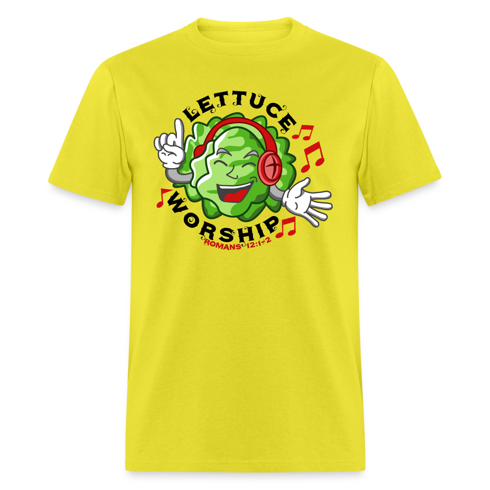 Lettuce Worship - yellow