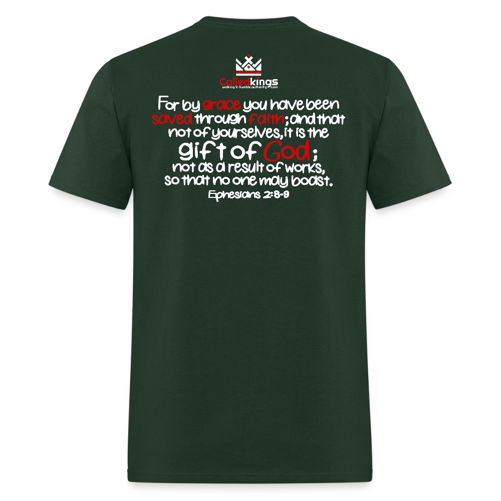 Only Thing We Contribute To Our Salvation - forest green