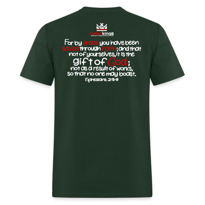 Only Thing We Contribute To Our Salvation - forest green