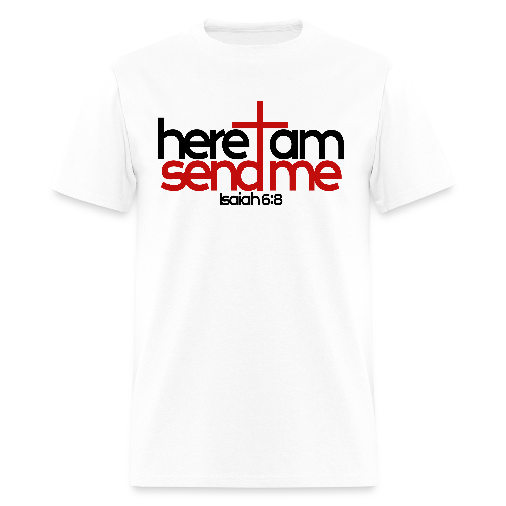Here I am, send me - white