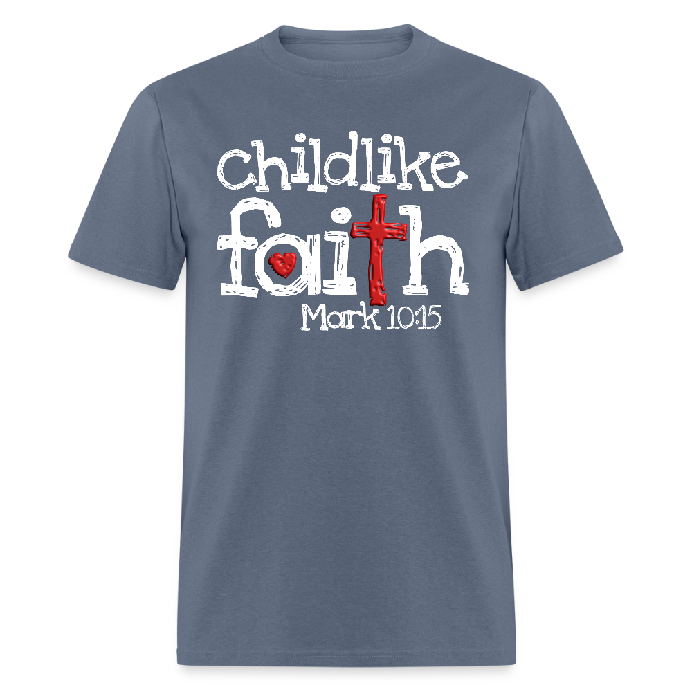 Childlike Faith - denim