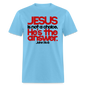 Jesus Is the Answer - aquatic blue