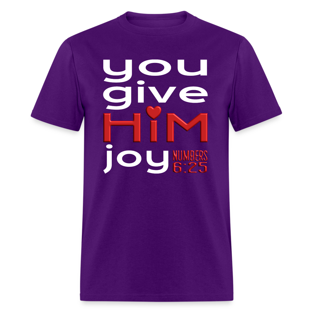 You Give Him Joy - purple