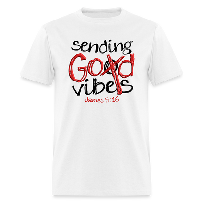 Sending God Vibes - white
