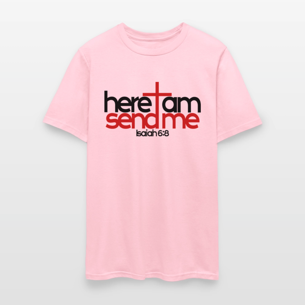 Here I am, send me - pink