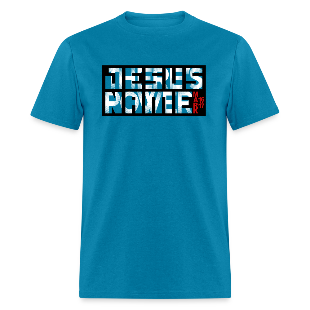 There's Power in Jesus Name - turquoise