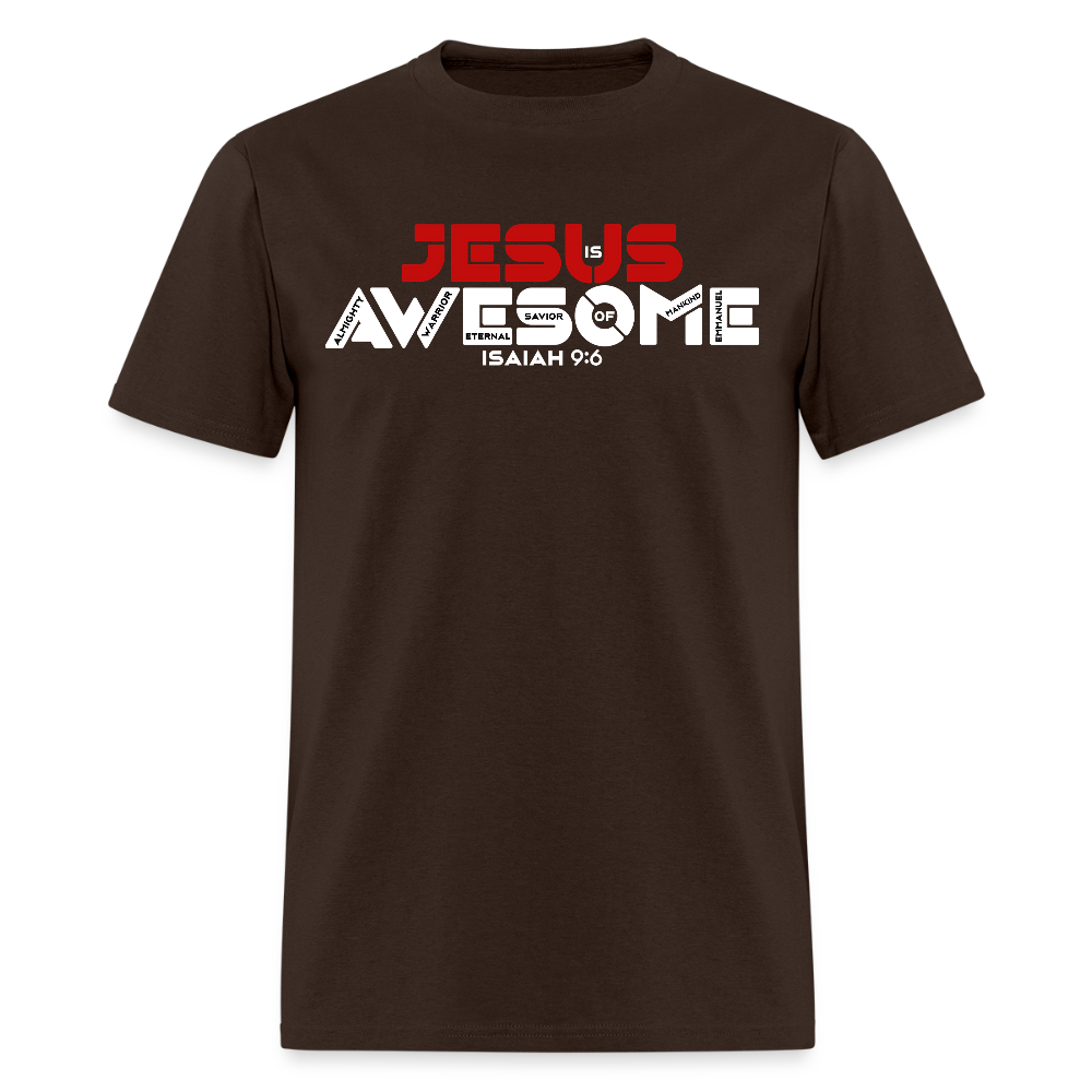Jesus is Awesome - brown