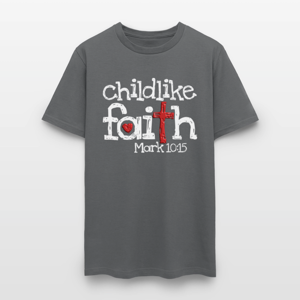Childlike Faith - charcoal