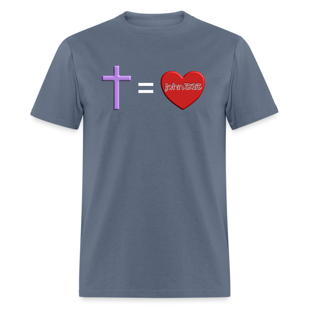 Cross = Love - denim