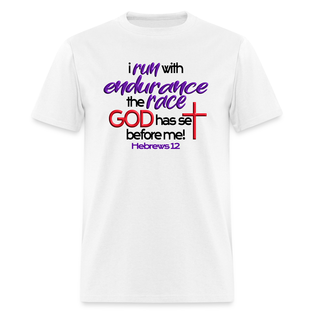 Run With Endurance - white