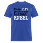 Kneel - royal blue