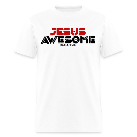 Jesus is Awesome - white