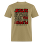 Jesus Flipped - khaki