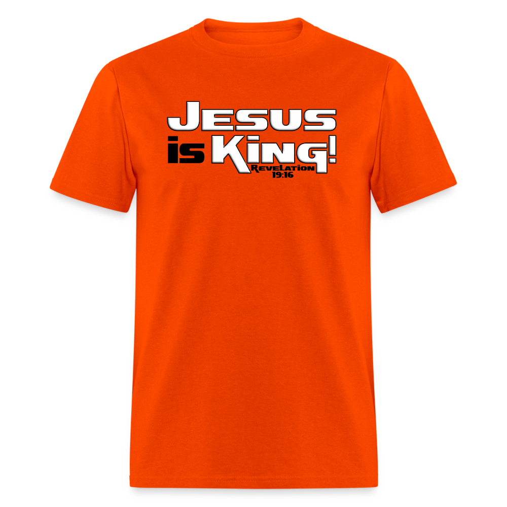 Jesus is King - orange