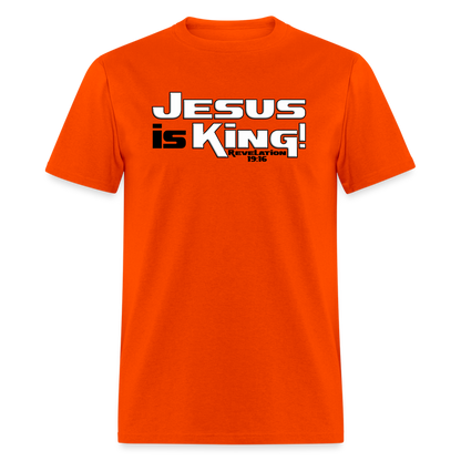 Jesus is King - orange