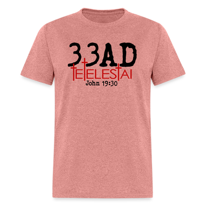33AD Tetelestai - heather mauve