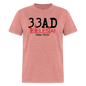 33AD Tetelestai - heather mauve