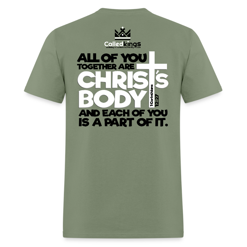 His Body His Choice - military green