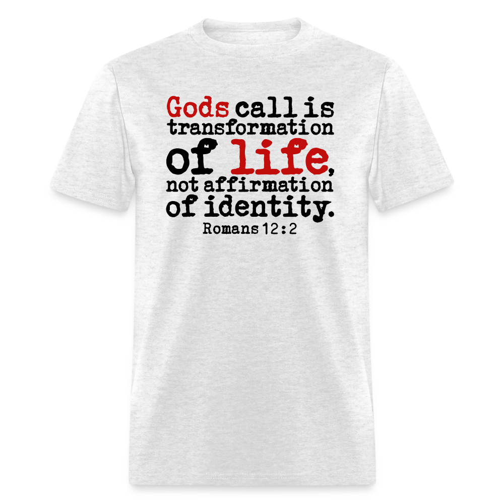 Transformation Of Life - light heather gray