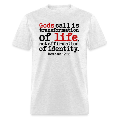 Transformation Of Life - light heather gray