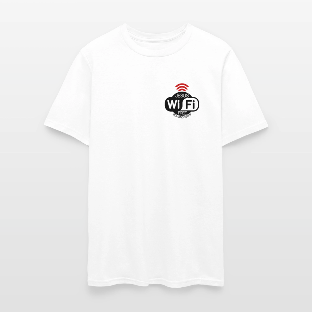 Jesus Strong Wireless Connection - white