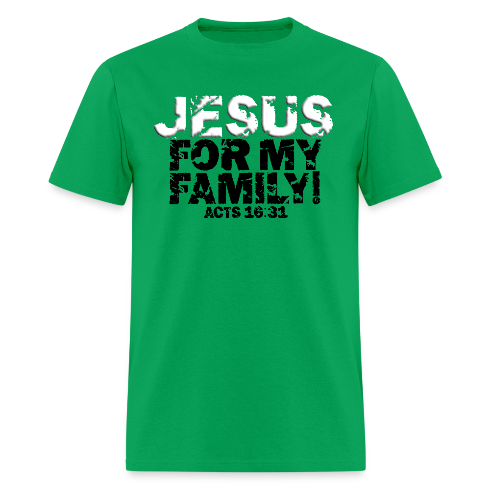 Jesus for My Family - bright green
