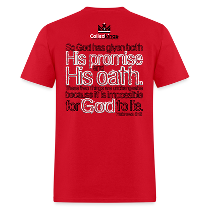 God Can't Lie - red