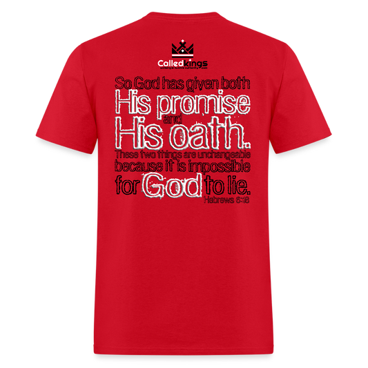 God Can't Lie - red