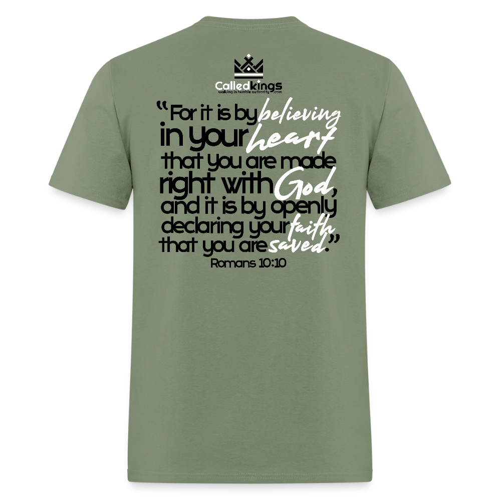 Eyes Ears Heart - military green