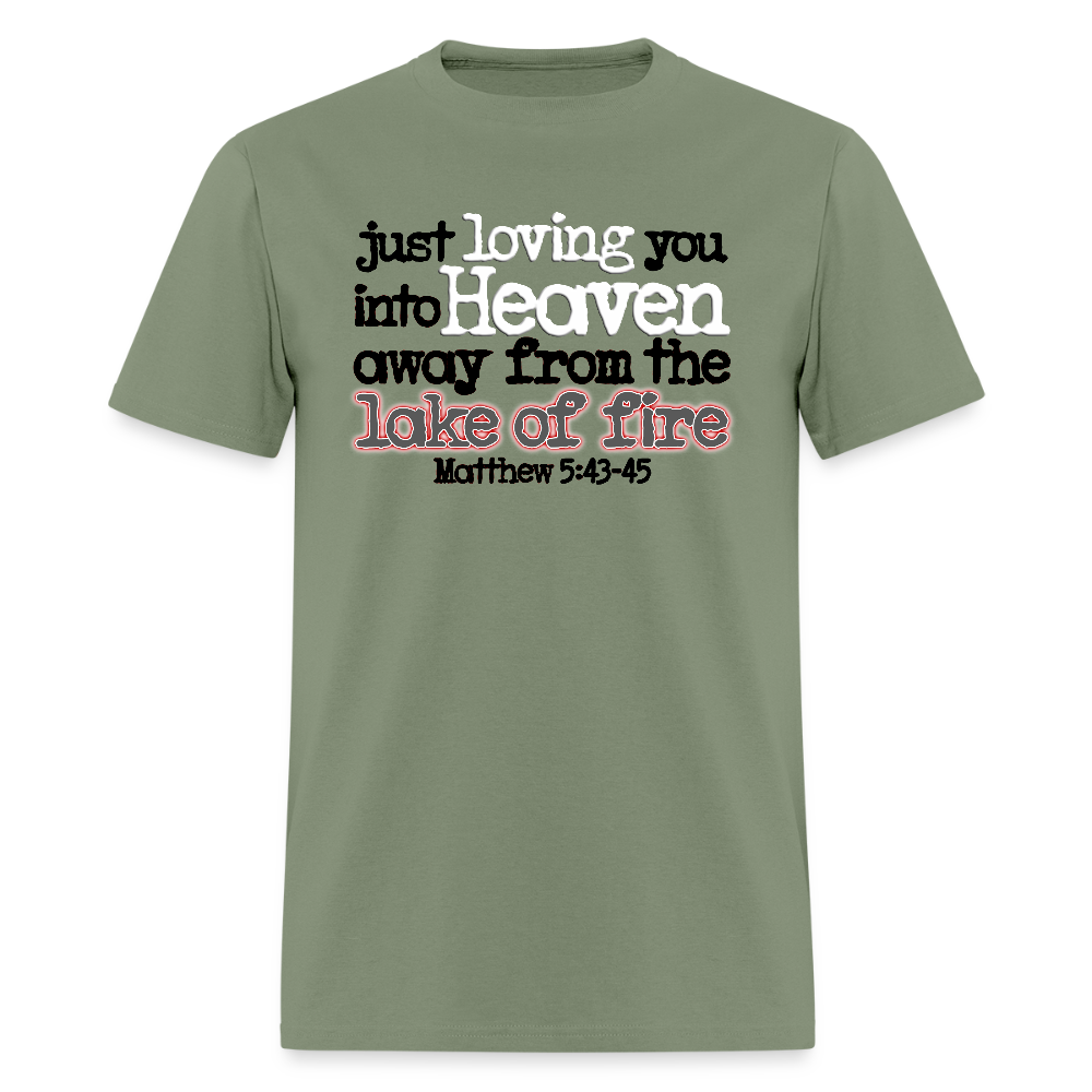 Loving You Into Heaven - military green