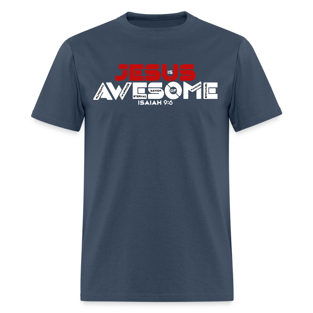 Jesus is Awesome -  blue dusk