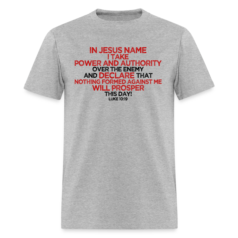 I Take Power & Authority - heather gray