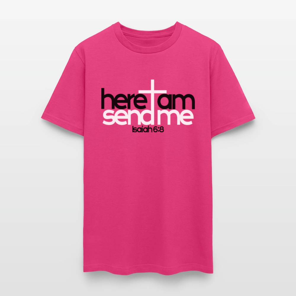 Here I am, send me - fuchsia