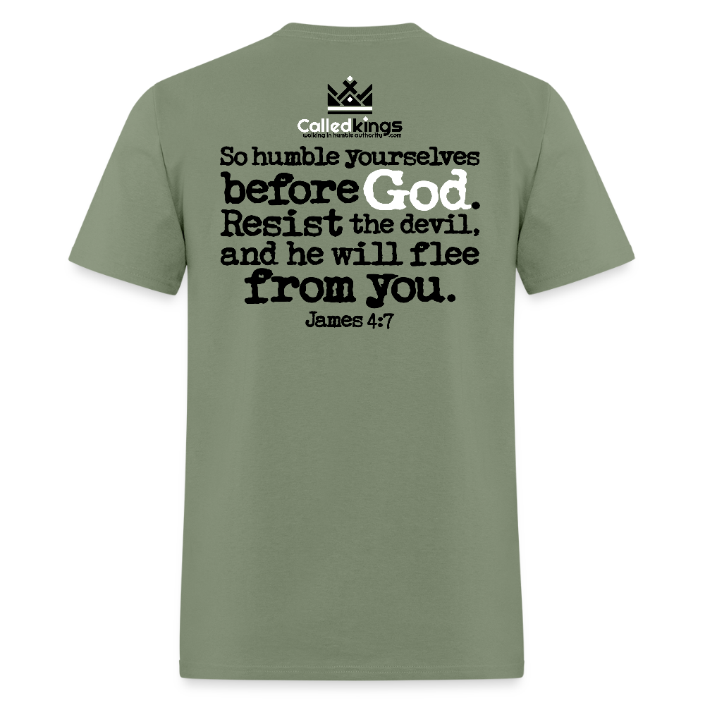Bind Satan Now - military green