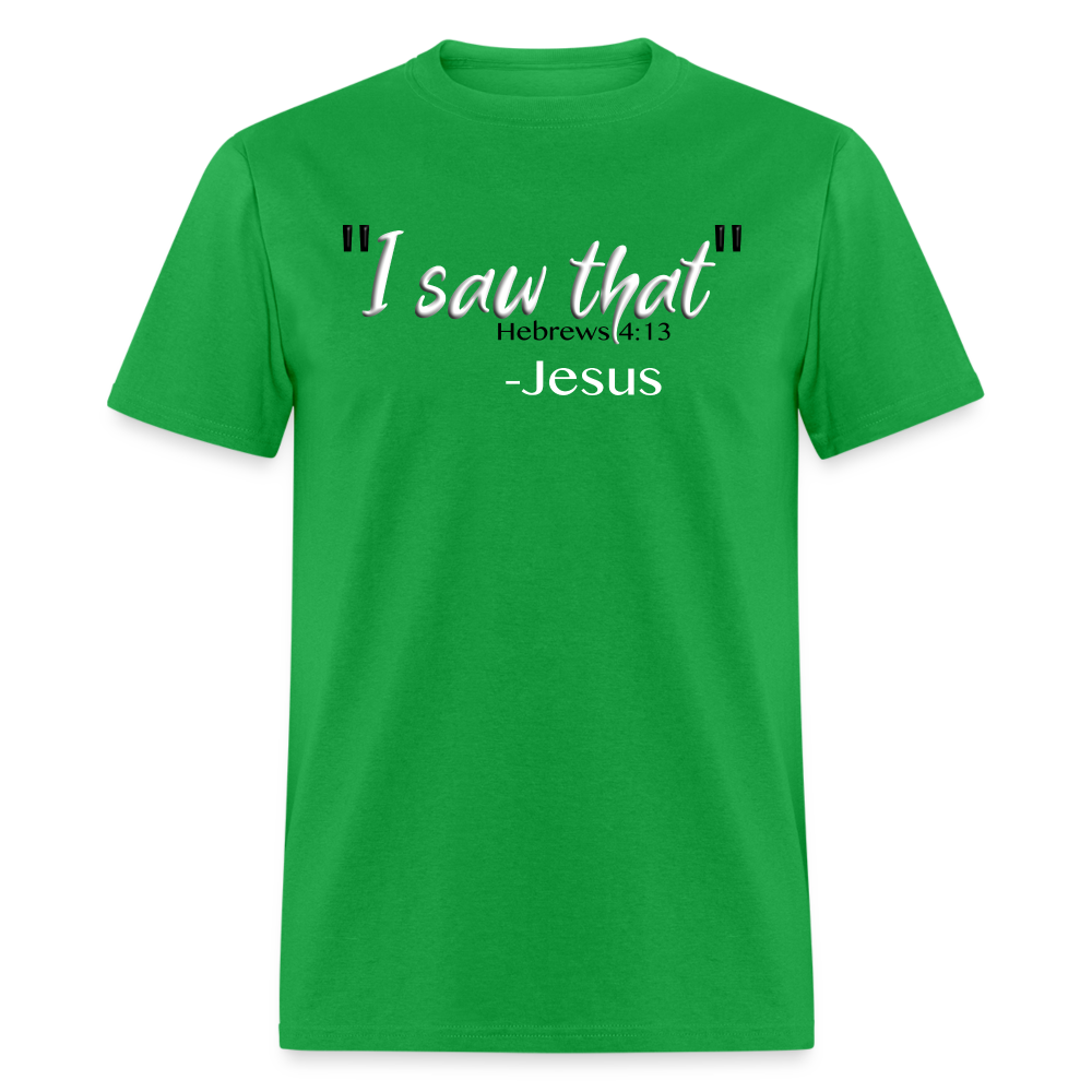 I Saw That - bright green
