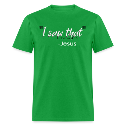 I Saw That - bright green
