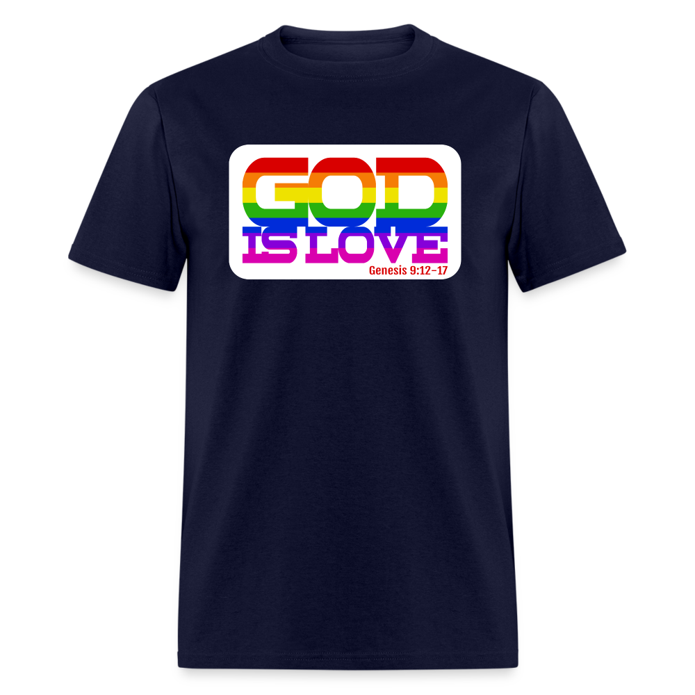 GOD is Love - navy