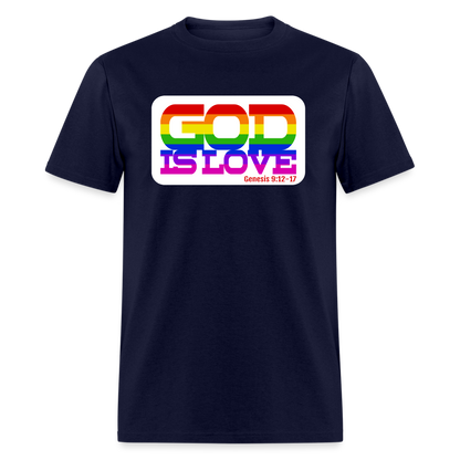 GOD is Love - navy