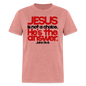 Jesus Is the Answer - heather mauve