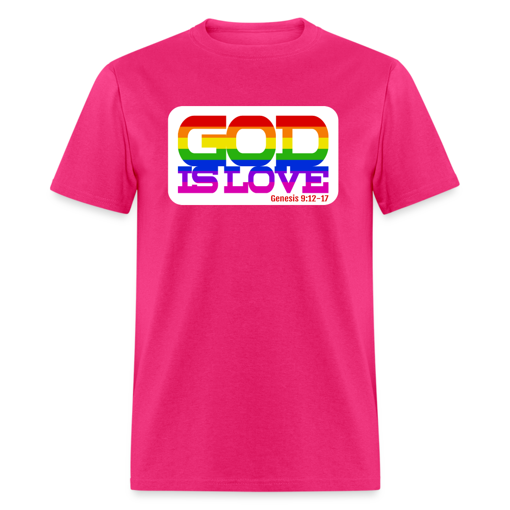 GOD is Love - fuchsia