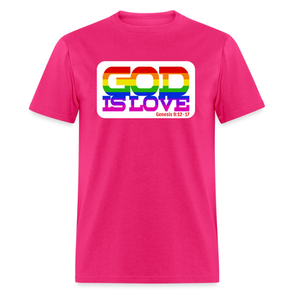 GOD is Love - fuchsia
