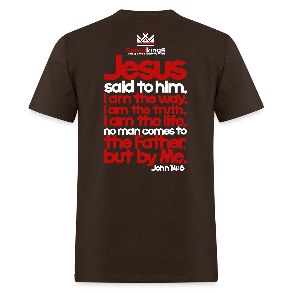 Jesus Is the Answer - brown
