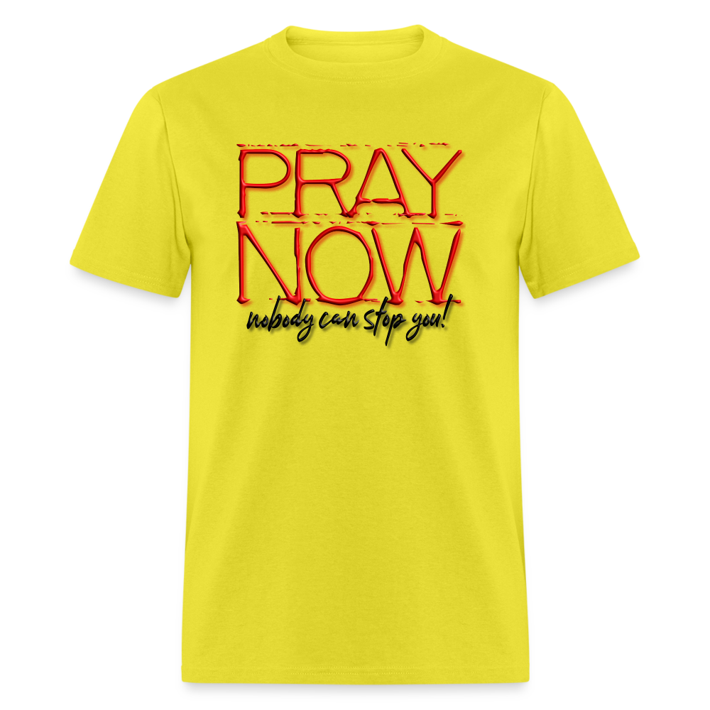 Pray Now - yellow