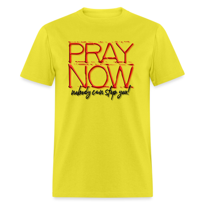Pray Now - yellow