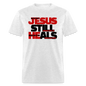 Jesus Still Heals - light heather gray