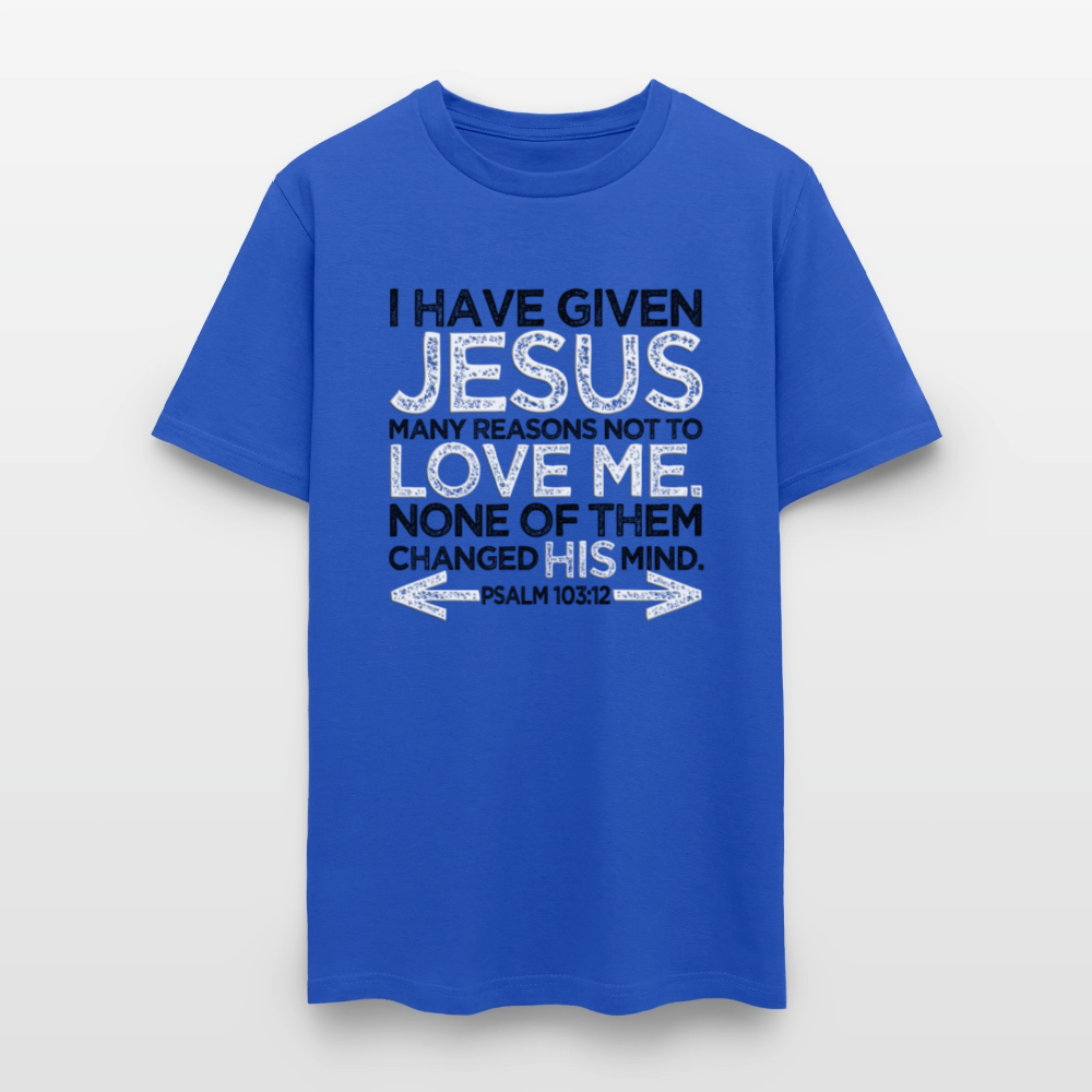 Many Reasons Not to Love Me - royal blue
